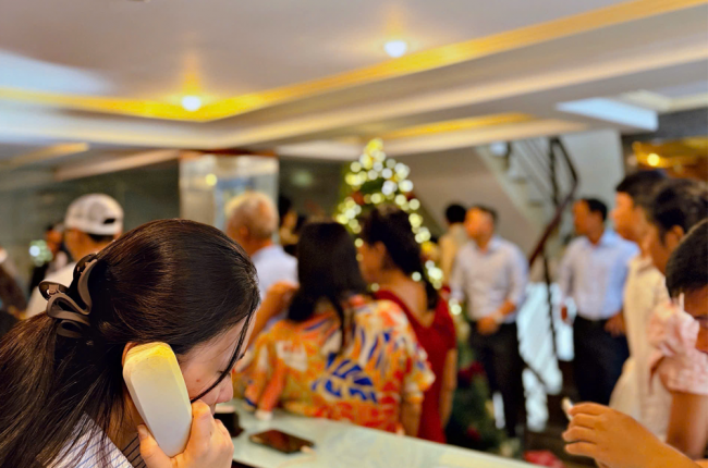 Khách hàng tại Hồng Tươi Hotel